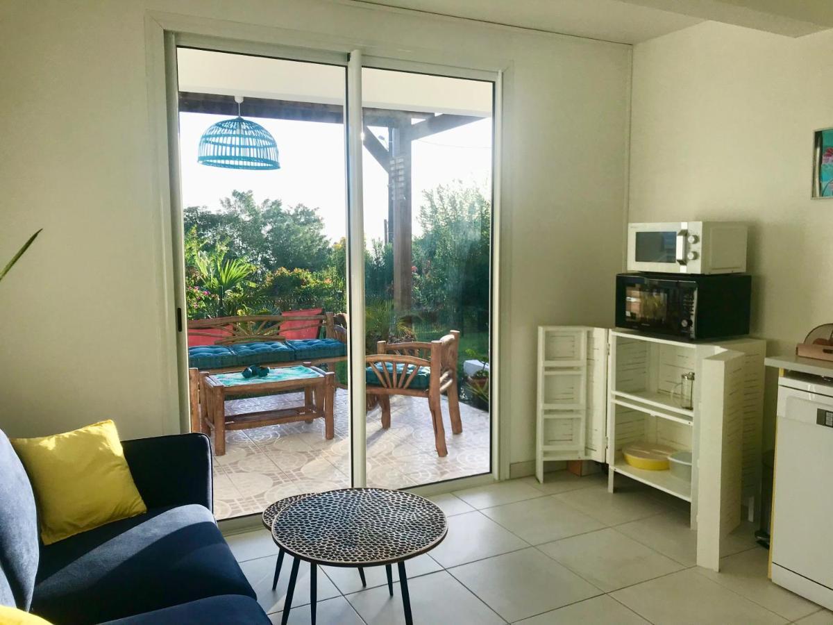 Appartement Prive Eco-Responsable, Vue Sur La Mer Des Caraibes Et Jardin Clos, Wifi, A 2Mn De La Plage แซ็งต์-ลูซ ภายนอก รูปภาพ