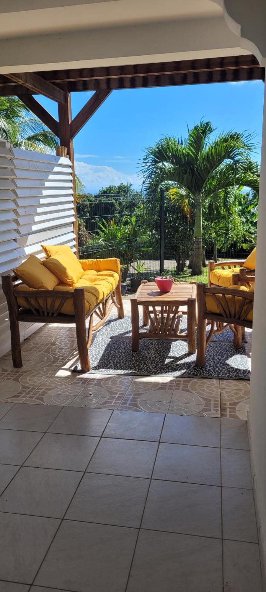 Appartement Prive Eco-Responsable, Vue Sur La Mer Des Caraibes Et Jardin Clos, Wifi, A 2Mn De La Plage แซ็งต์-ลูซ ภายนอก รูปภาพ