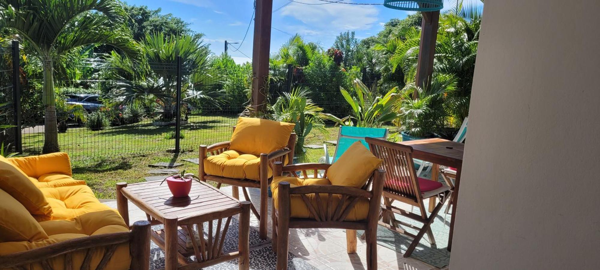 Appartement Prive Eco-Responsable, Vue Sur La Mer Des Caraibes Et Jardin Clos, Wifi, A 2Mn De La Plage แซ็งต์-ลูซ ภายนอก รูปภาพ